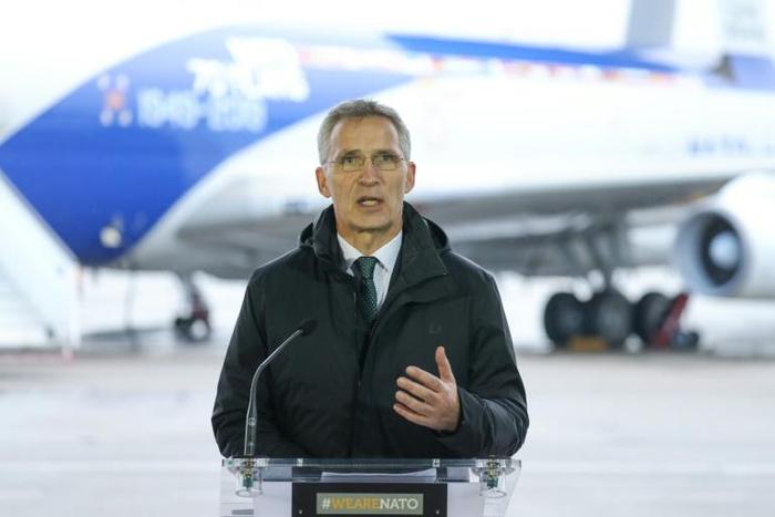 NATO Secretary General Jens Stoltenberg announced a billion-dollar contract to refit the alliance's AWACS reconnaissance planes in the run up to the London summit
