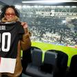 Rihanna surprises fans by attending Juventus vs Atletico Madrid game