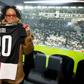Rihanna surprises fans by attending Juventus vs Atletico Madrid game