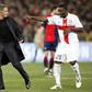 Mourinho and Muntari at Inter Milan