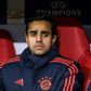 Sarpreet Singh was on the bench for Bayern Munich's Champions League win over Tottenham in midweek