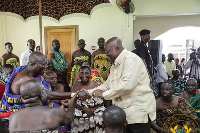 Asantehene Otumfuo Osei Tutu II and President Nana Addo Dankwa Akufo-Addo