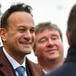 Prime Minister Leo Varadkar (C) focused his campaign on Brexit but voters seemed more concerned with healthcare and housing