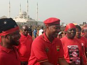 PHOTOS: Demonstration underway as NDC, other parties protest against new voter's register