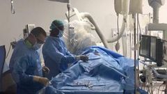A team of Ghanaian doctors performs first-ever brain surgery without cutting the skull