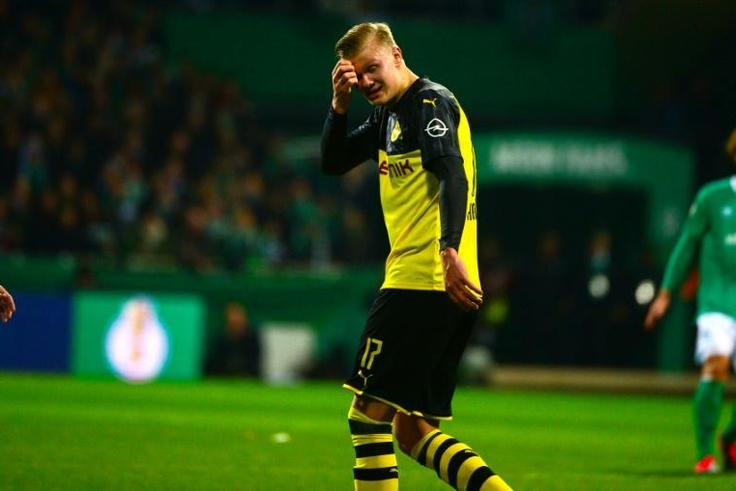 Erling Braut Haaland has scored eight goals in four appearances for Dortmund since arriving in December