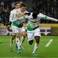 A brace from Moenchengladbach's Swiss forward Breel Embolo sent the side back atop the Bundesliga