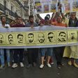 Algerians demonstrate against the arrest of dozens of people by the authorities during anti-regime protests