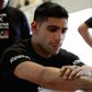 British boxer Amir Khan has offered his wedding venue to the health service