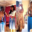 Ghanaian pastor bathes in church and members line up to drink his bathwater for anointing (video)
