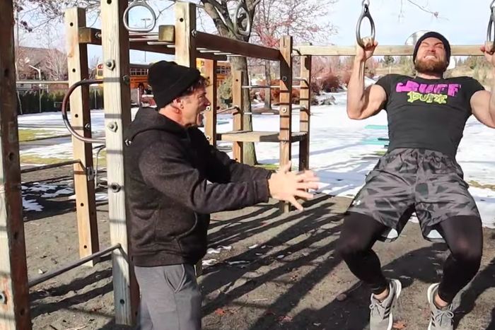 Watch 2 Bodybuilders Attempt the FBI Fitness Test
