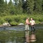 Shoigu, shown here fishing with Putin in 2017, has led a drive to modernise and acquire new weaponry for Russia's military