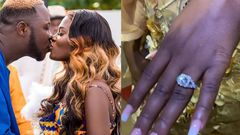 Fella Makafui’s wedding ring from Medikal is a work of art