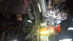 6 dead, many more injured in gory accident involving VVIP and OA buses