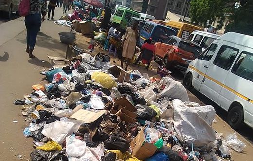 Filth engulfs Accra Central business district