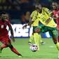 Mamelodi Sundowns match-winner Kekana (C) played for South Africa at the 2019 Africa Cup of Nations