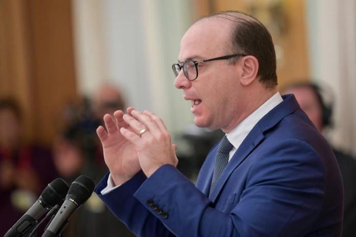 Tunisian Prime Minister Elyes Fakhfakh, pictured in January 2020, was tasked by the country's president with forming a government