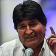 Bolivian ex-President Evo Morales speaks during a press conference at the Museum of the City of Mexico on November 13, 2019