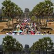 The outbreak of the coronavirus has withered Cambodia's Chinese tourist arrivals by 90 percent