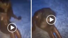 “Holy Ghost take control” - Man prays as prostitute wriggles like snake after her waist bead broke during sex (video)