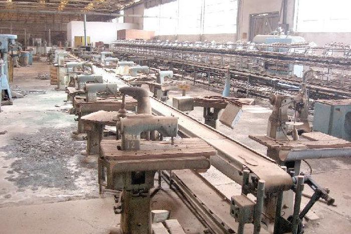 Dr Kwame Nkrumah collapsed factory