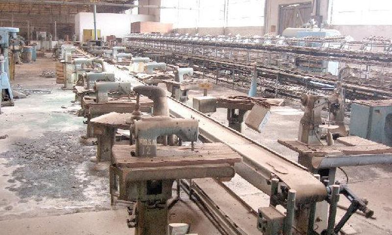 Dr Kwame Nkrumah collapsed factory