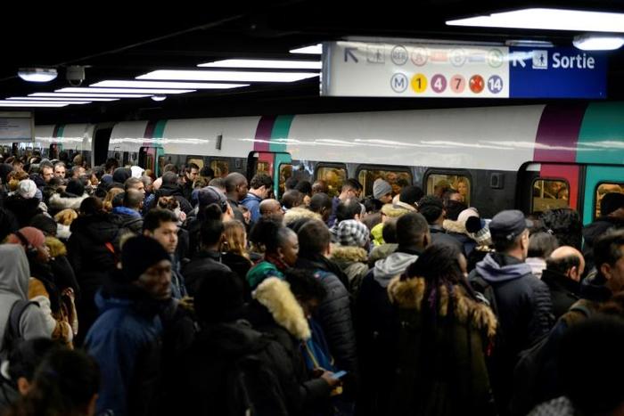 The strikes have hit Paris the most