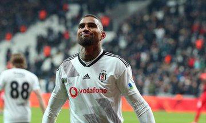 Kevin-Prince Boateng scored on his Besiktas debut