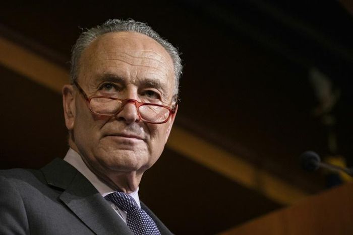 Senate Democratic Minority Leader Chuck Schumer says that President Donald Trump's expected acquittal in his impeachment trial will be "meaningless" because crucial witnesses and documents were never subpoenaed