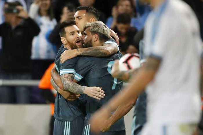 Messi scored a late equaliser in Tel Aviv