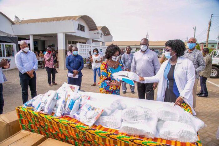 Mahama donates to Keta Hospital