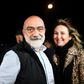 Journalist Ahmet Altan celebrates after being released from jail last week. An arrest warrant was issued for him on Tuesday