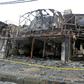 Shops in Shahriar, west of Tehran, that were destroyed during demonstrations against Iran's petrol price hikes