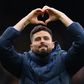 Chelsea forward Olivier Giroud celebrates his side's 2-1 victory against Tottenham in the Premier League