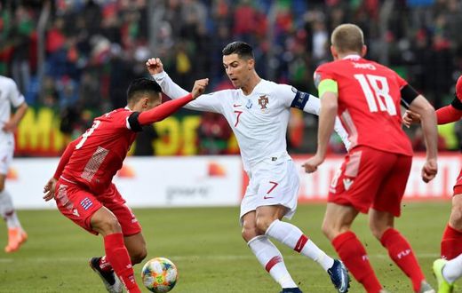 Cristiano Ronaldo is one goal away from an international century