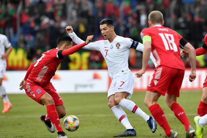 Cristiano Ronaldo is one goal away from an international century