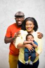 Gospel act EBA, wife  Henrietta Acquah  and son