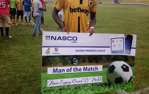 Nasco Man of the Match award