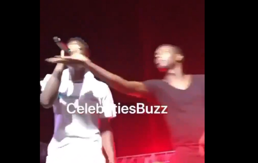 Medikal is searching for this young talent whose mic was snatched on stage