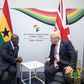 Nana Addo with Boris Johnson