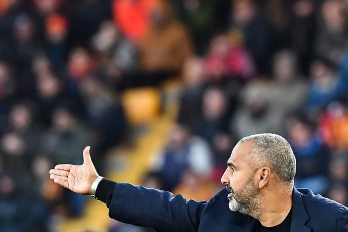 Coach Fabio Liverani guided Lecce back to the top flight after a seven-year absence