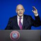 FIFA president Gianni Infantino speaks at the UEFA Congress in Amsterdam
