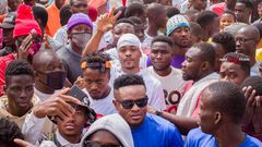 Maccasio makes physical, mental health a priority as he holds massive health walk in Tamale
