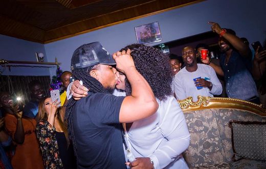 Edem and wife