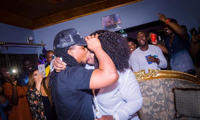 Edem and wife