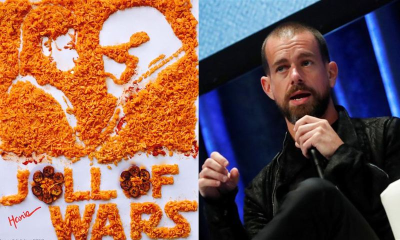 Twitter co-founder Jack subtly chooses Ghana Jollof over Nigeria Jollof and it’s just right