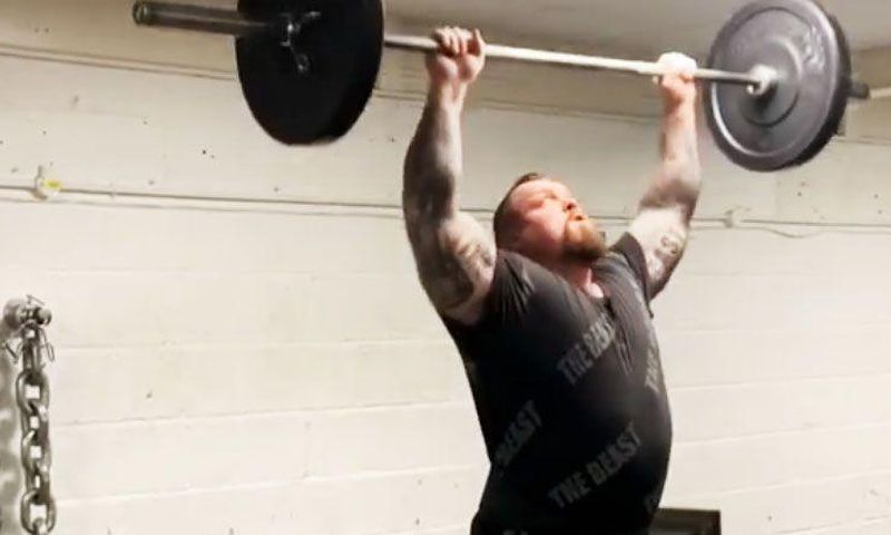 Eddie Hall Is Trying for New CrossFit World Record