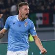 Sergej Milinkovic-Savic put Lazio ahead with 15 minutes to play against Juventus