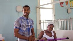 Lance Corporal Agbeko donates to patients at Korle-Bu hospital