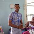Lance Corporal Agbeko donates to patients at Korle-Bu hospital